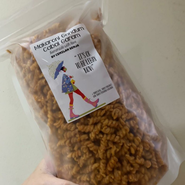 

NEW Makaroni gandum Cemilan Senja 1 Kilogram - BALADO