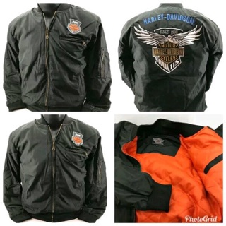 jaket bomber harley davidson