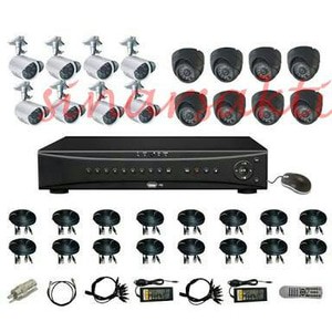 PAKET CCTV 5MP 16CH FULL HD Komplit tinggal pasang