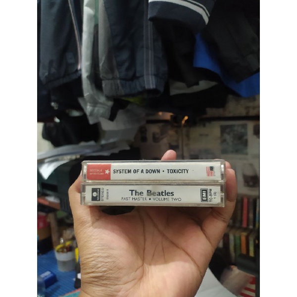 kaset pita the beatles & SOAD