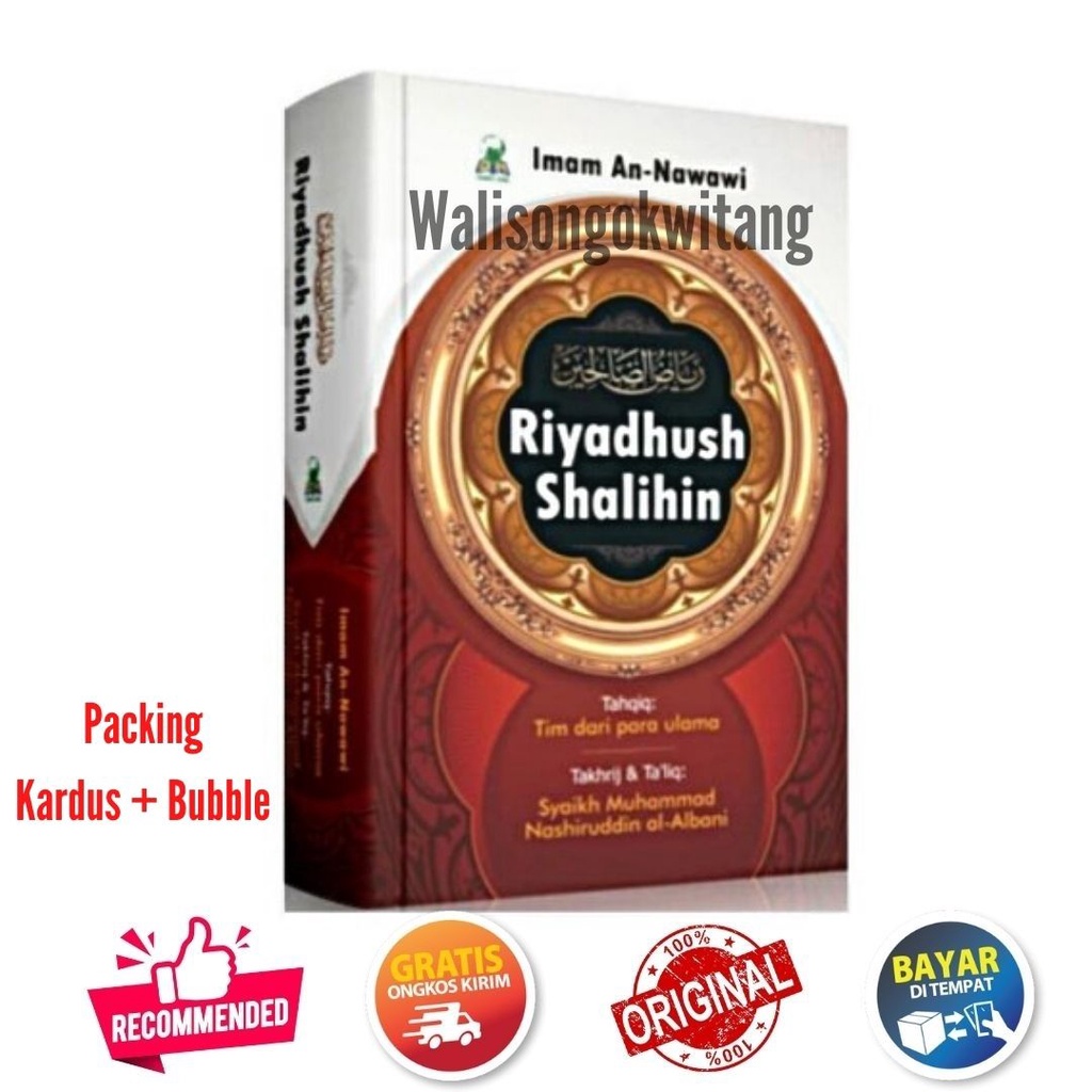 Jual Buku Islam Riyadhus Shalihin Buku Hadist Kitab Riyadhus Sholihin