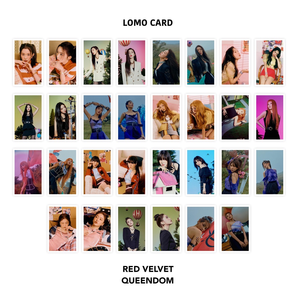 Lomo Card Red Velvet Queendom