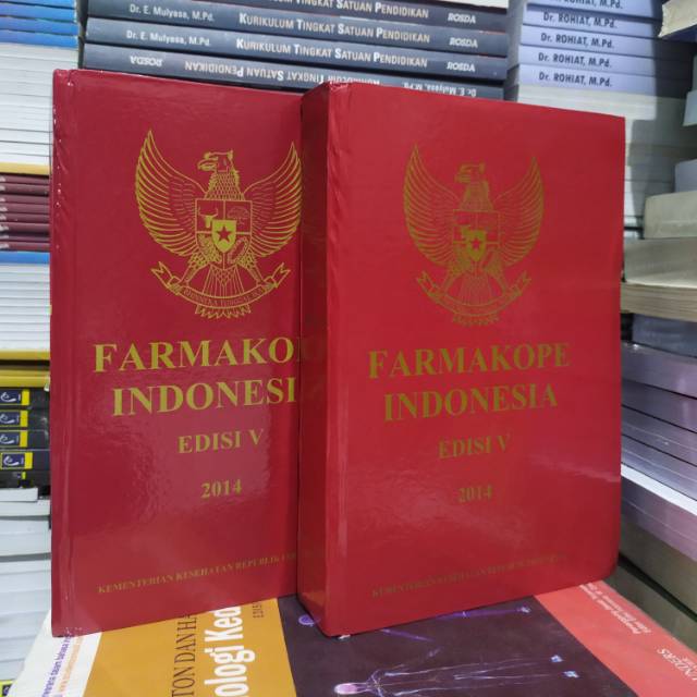 Buku Farmakope Indonesia Edisi V 2014 Buku 1&2