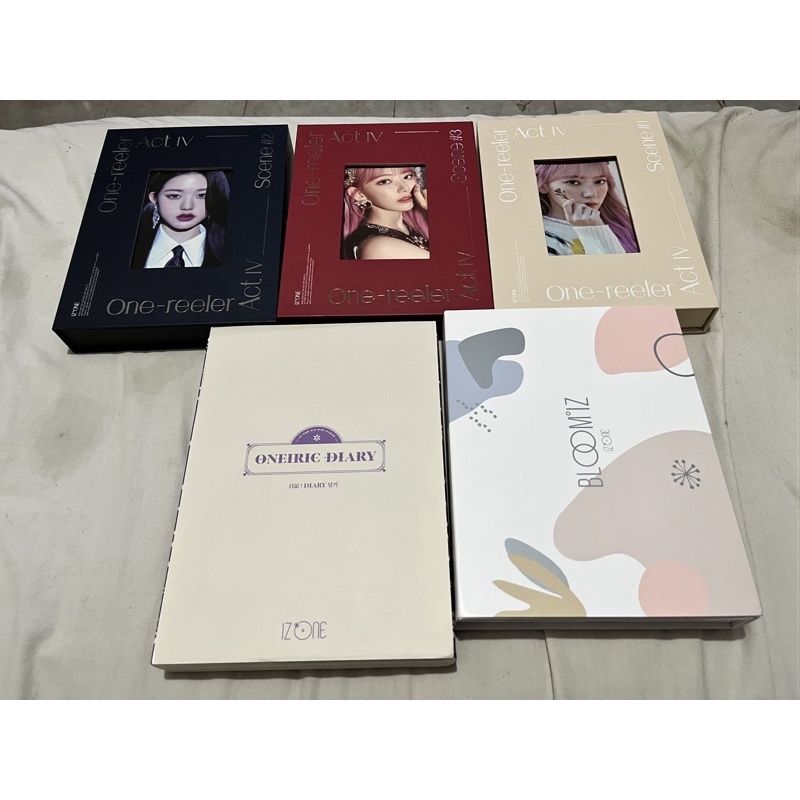 izone iz*one album only unsealed bloomiz oneiric diary one reeler sakura wonyoung photocard pc