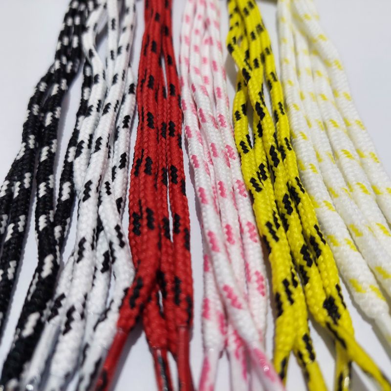 (Panjang) Tali Sepatu Bulat Motif