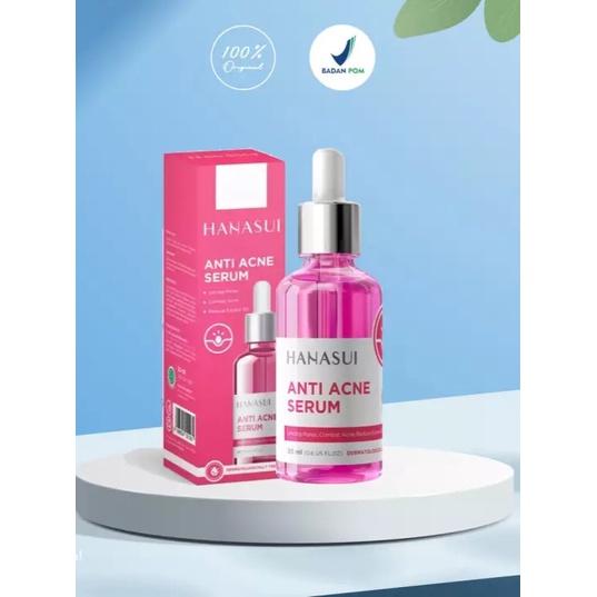 SERUM ANTI ACNE HANASUI BY JAYA MANDIRI BPOM - SERUM ANTI ACNE