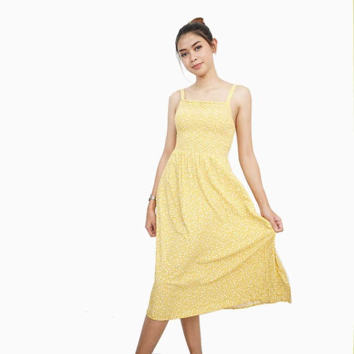 midi dress crincle MIDI DRESS WANITA - PAKAIAN TERLARIS - DRESS KOREA - KOREAN STYLE MIDI DRESS KATU