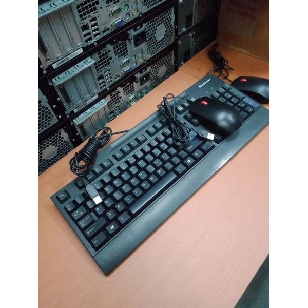 keyboar dan mouse Lenovo asli original import /import second 1000%%ori