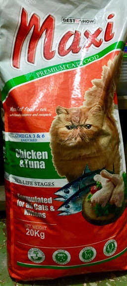 Maxi Cat food repack 1 kg