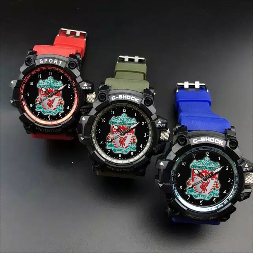 (EXCLUSIVE) JAM TANGAN LIVERPOOL 2 (STRAP WARNA)