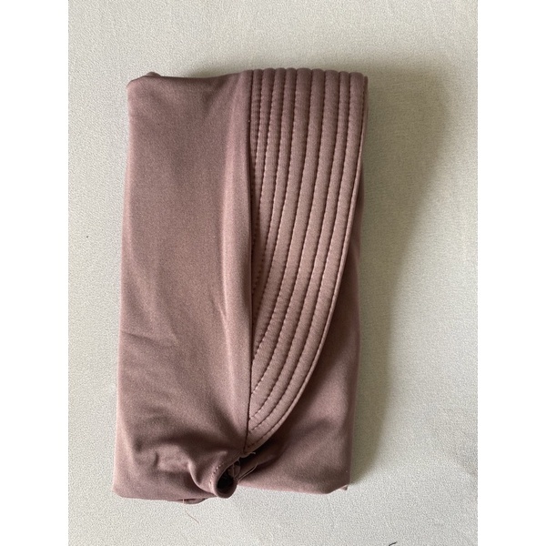 Bergo Hamidah Bergo Jersy Menutup Dada Jilbab Sport Hamidah-LAVENDER