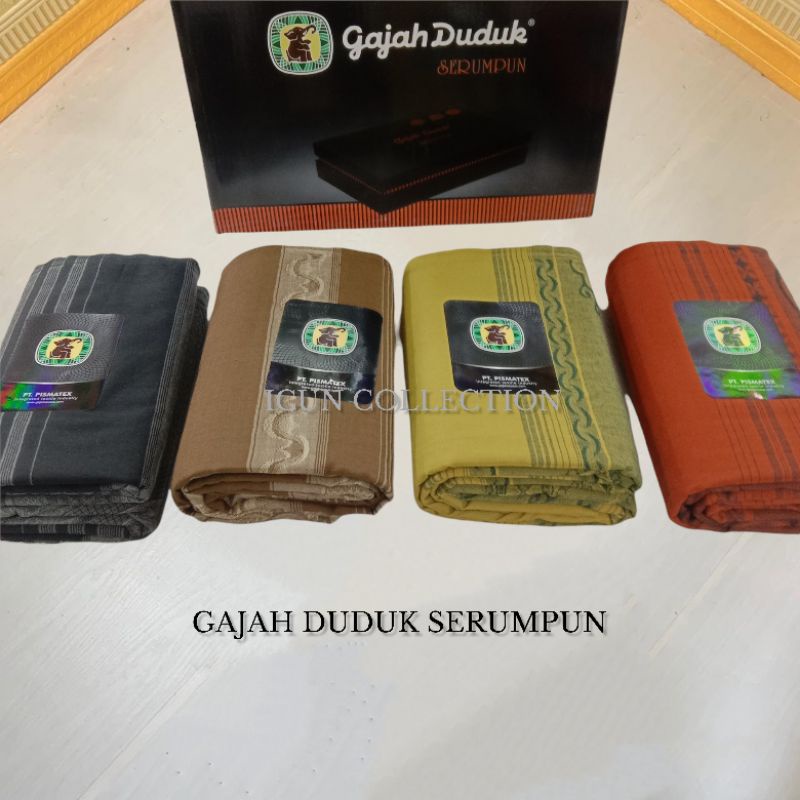 Sarung Gajah Duduk Serumpun