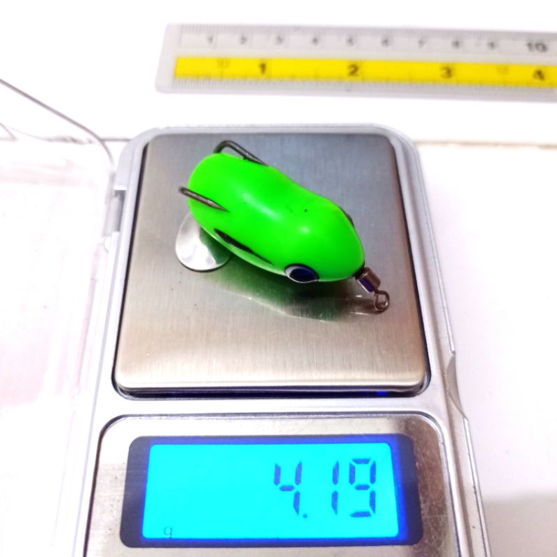 Soft Frog Mini 3,5cm 4gr Blade - Umpan Casting Gabus / Haruan Ultralight Softfrog UL
