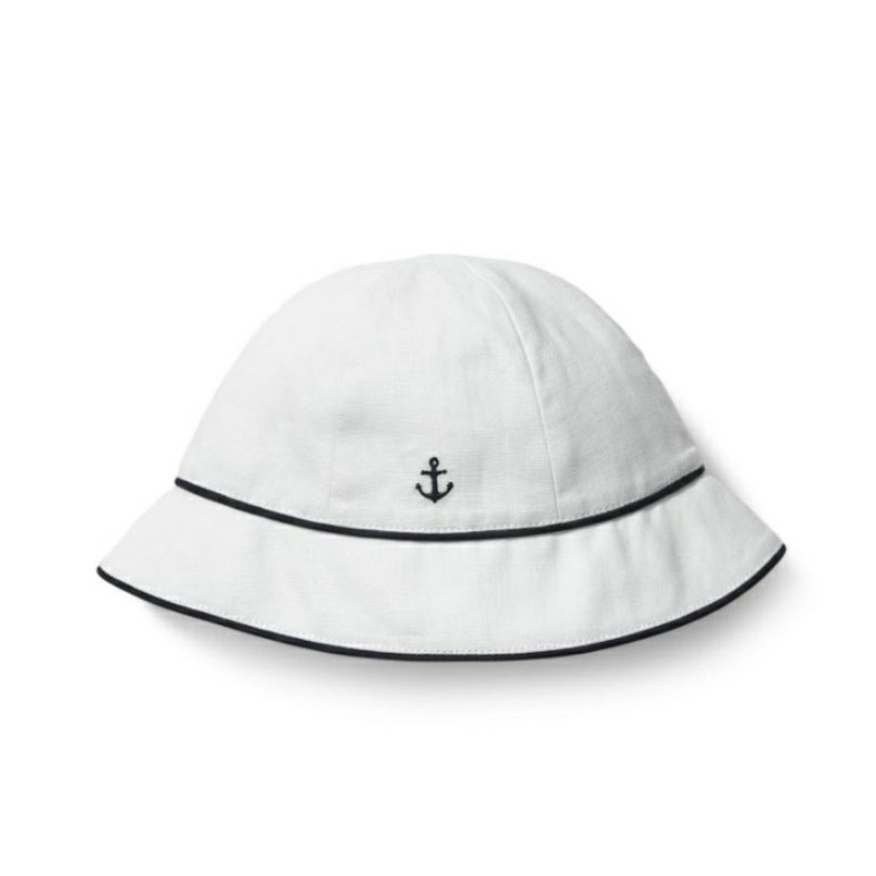 Topi bayi Janie Jack "Baby Anchor Bucket Hat"