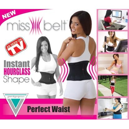 Miss Belt Instant Hourglass Body Shape Korset Pelangsing Perut Instant