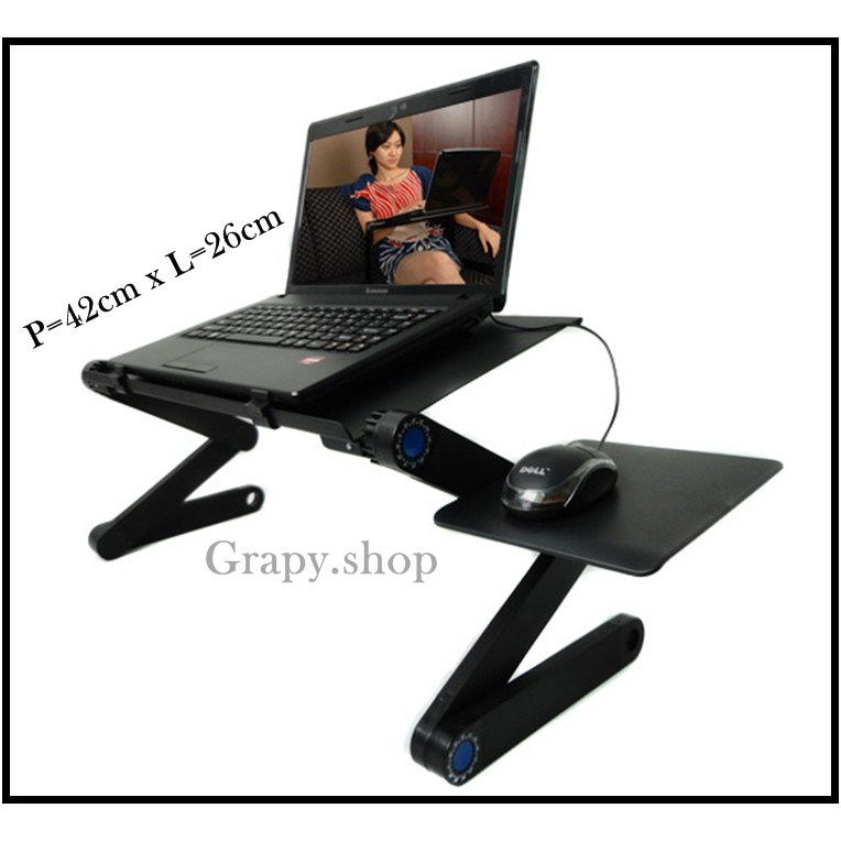 meja laptop / meja lipat laptop / meja laptop lipat portable / meja komputer / laptop