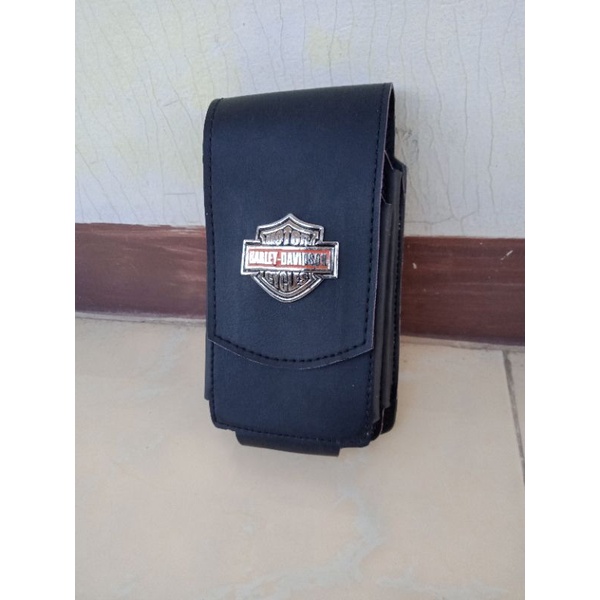 Sarung Hp Kulit Dop 2 Selot Hp Harley