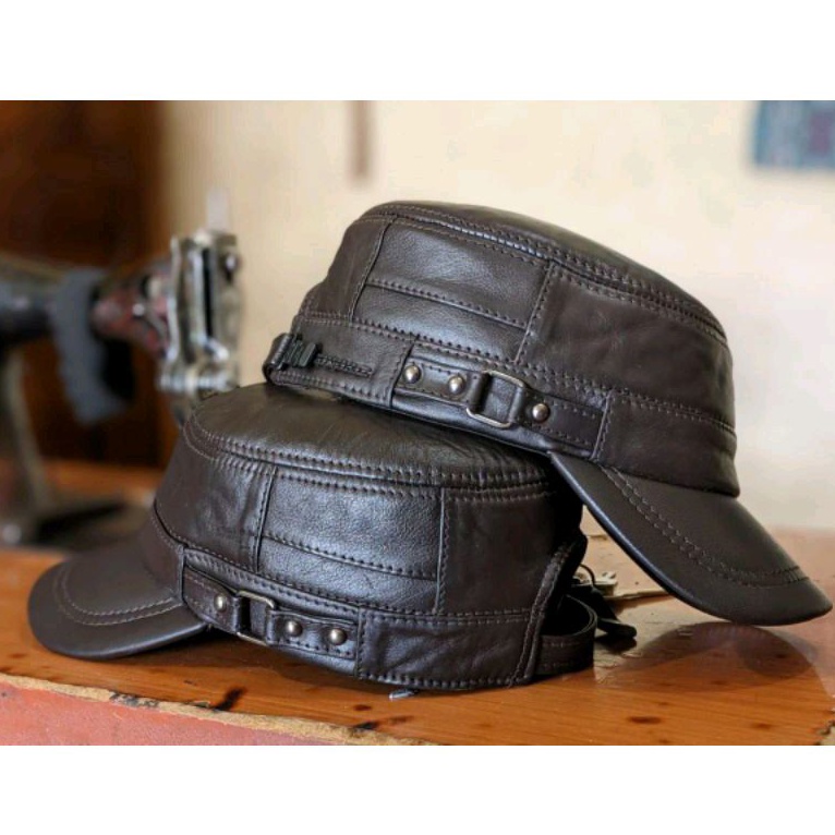 TOPI KOMANDO RING ORIGINAL KULIT ASLI