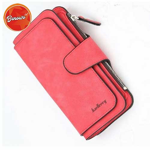 Dompet Wanita Lipat Panjang Baellerry Terbaru - DW07-Merah