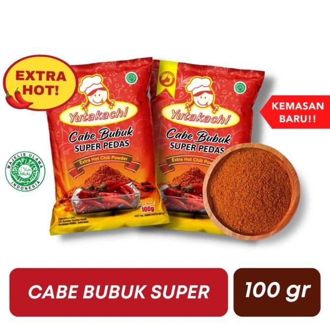 

Cabe Bubuk Super 100Gram Yutakachi