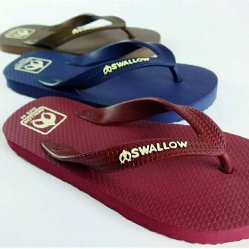 Jual All Varian Sandal Jepit Polos New Era Swallow Legian Black