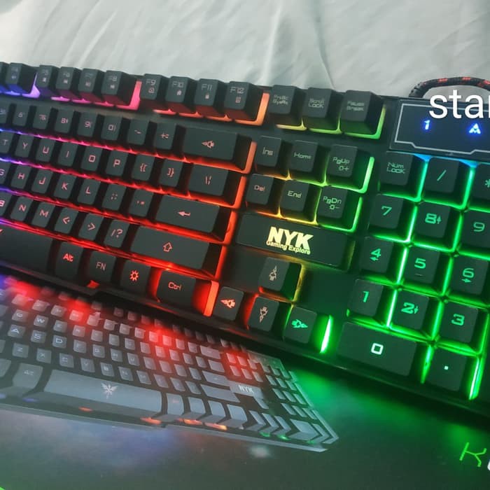 Keyboard Gaming NYK K-02 / K02 / K 02 Black Only