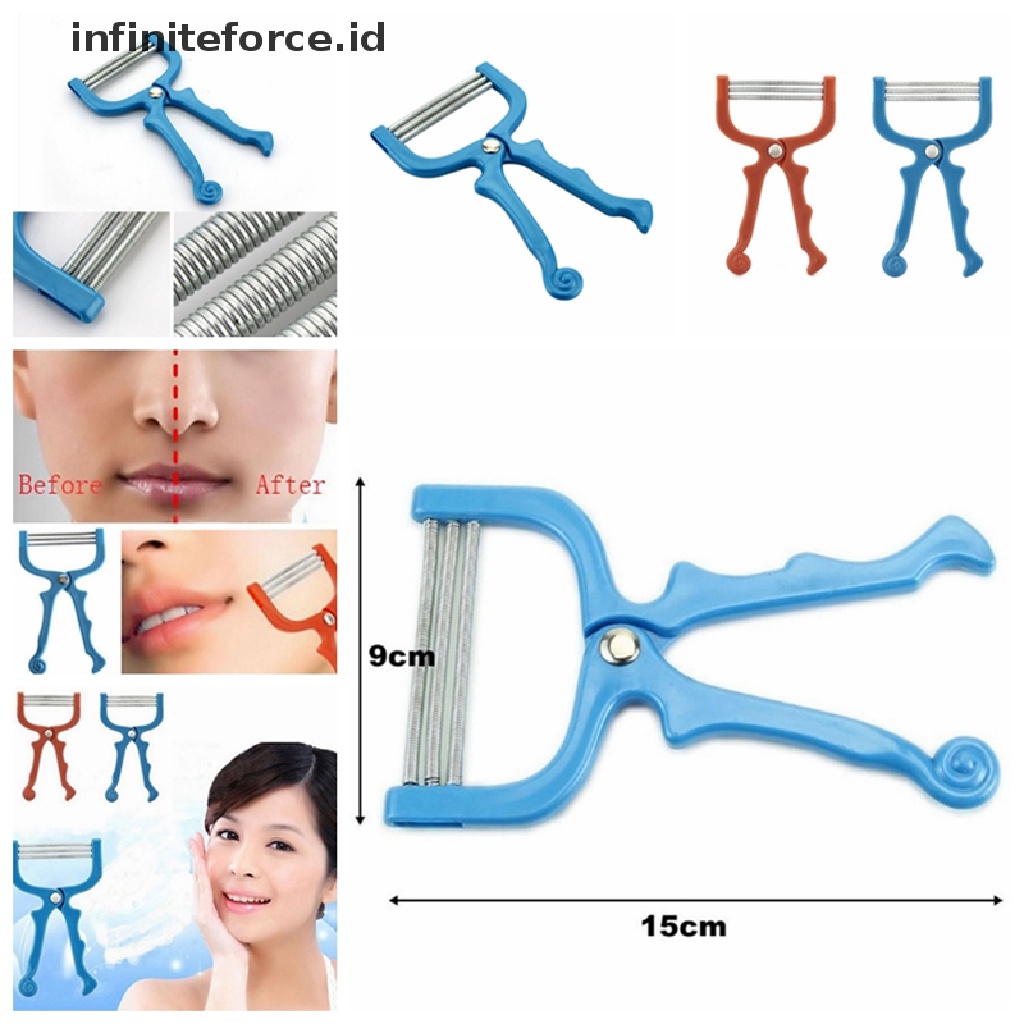 (Infiniteforce.Id) Epilator / Alat Cukur Bulu Wajah Model Genggam