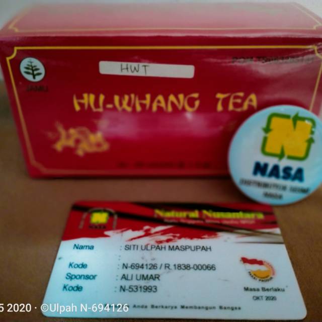 

Hu Wang Tea ( HWT .) Teh herbal pelangsing tubuh