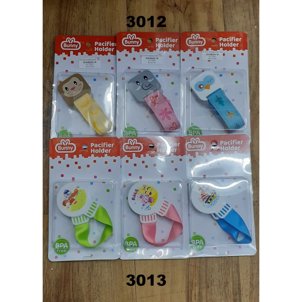 Lusty Bunny Pacifier Holder/rante empeng