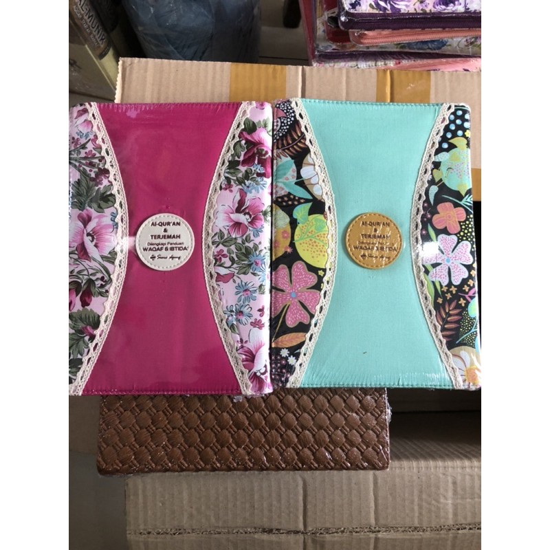 Al Quran terjemah wakaf & Ibtida A5 Resleting suara agung