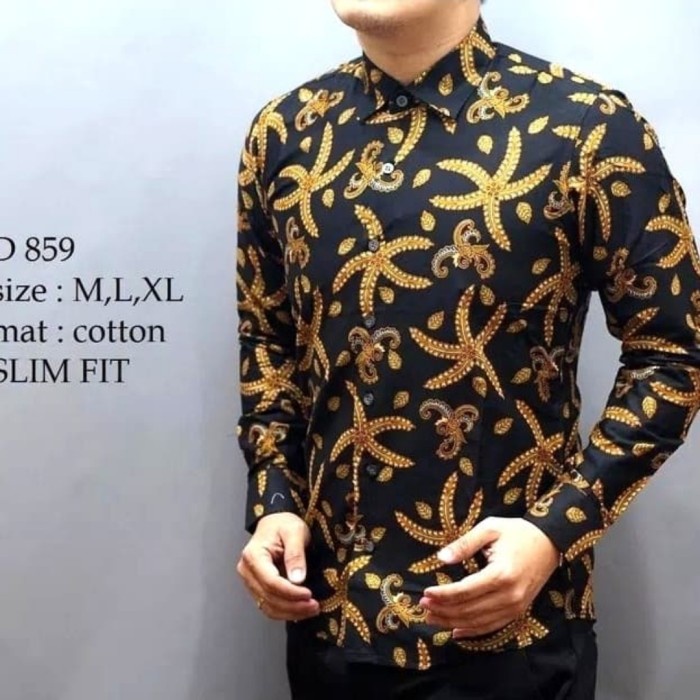 Dasi Pria Kemeja Pria Batik Slimfit D91 ( jas dasi jaket kaos baju koko )(W2Z7) Dasi Langsung Jadi D