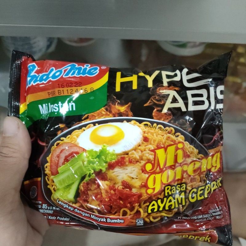 

indomie ayam geprek