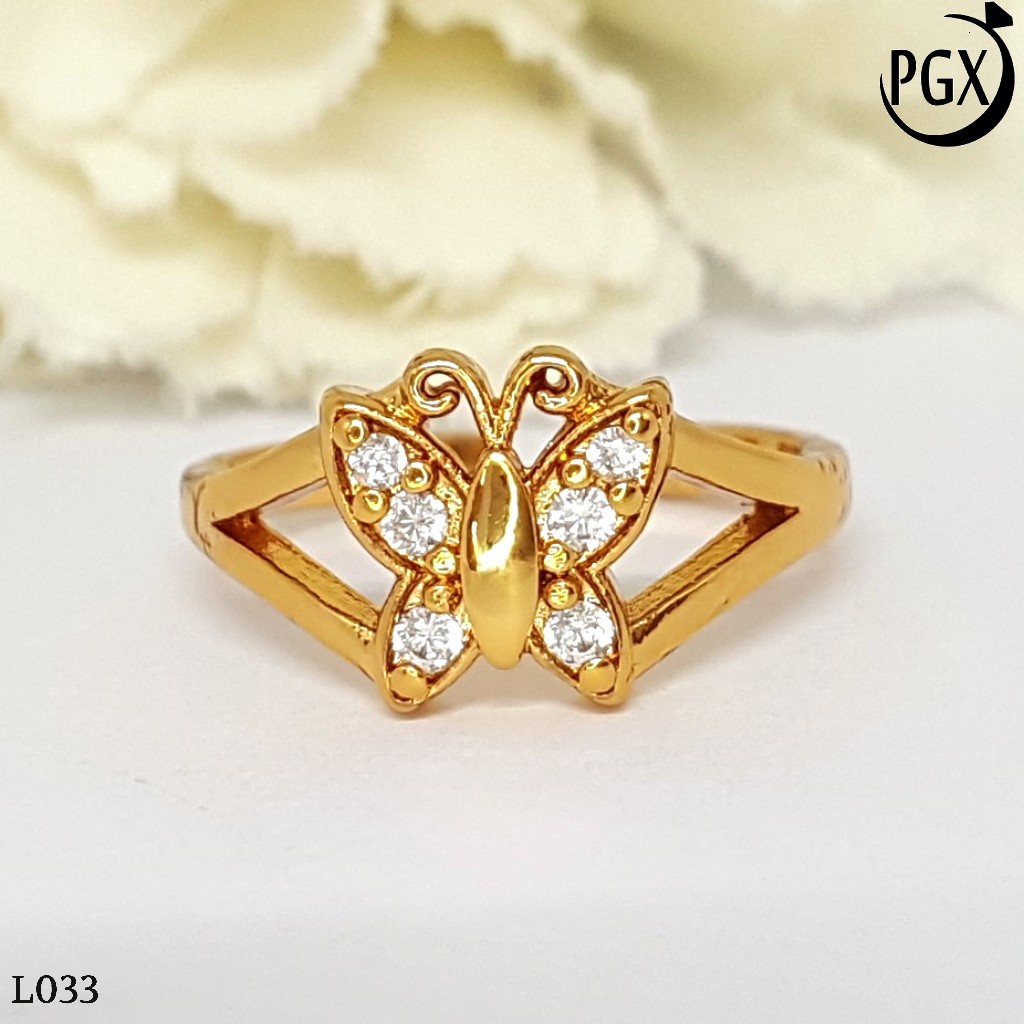 PGX Cincin Anak Xuping Aksesoris Perhiasan Lapis Emas Premium - L033