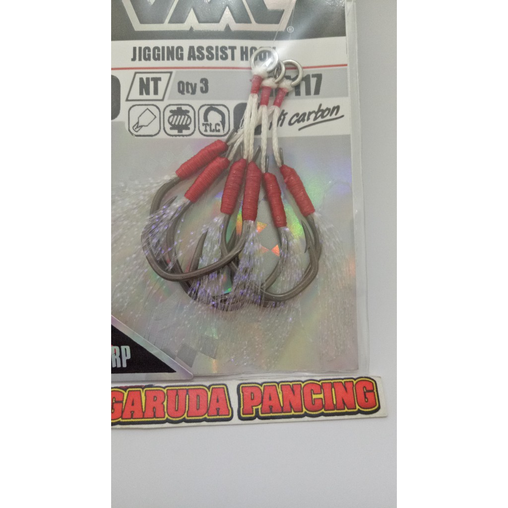 Terbaru Vmc Kail Assist Jigging Hook Ah7117 - 5-0