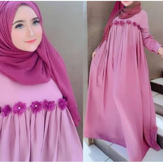 Terbaru Gamis muslimah modern Nazwa dress.. .. .. ..