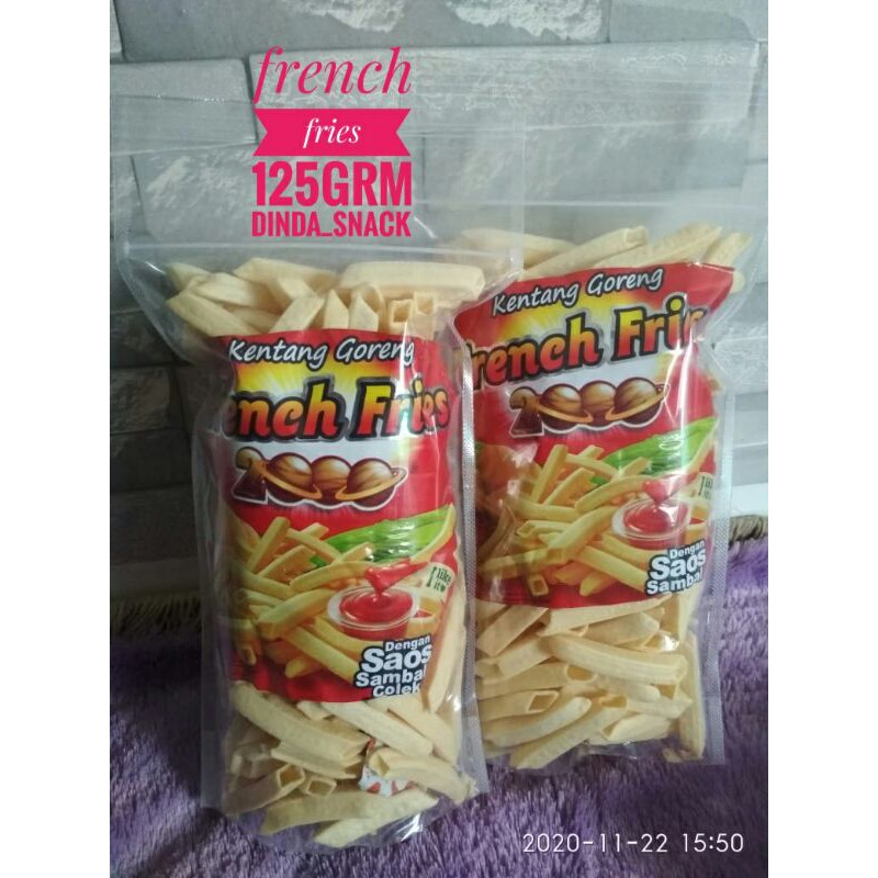 

french fries 250grm || kentang goreng || snack kiloan || snack palangkaraya