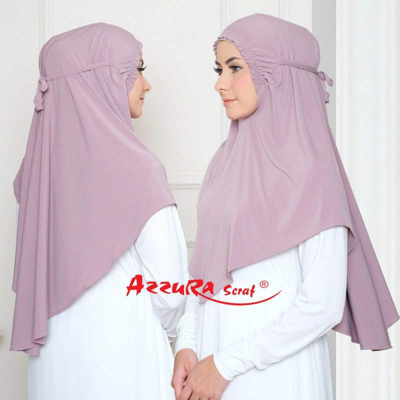 HIJAB CANTIK AFIFAH | ORIGINAL | AZZURASCARF | HIJAB INSTAN | BERGO | BERGO TALI | BERGO MARYAM |-1