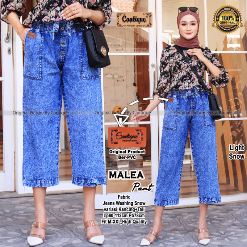 malea pants celana baggy jeans by cantique