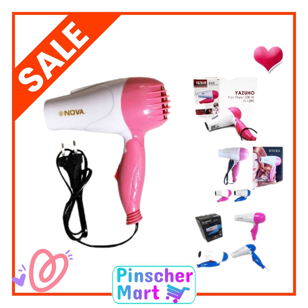 Hair Dryer Rambut Mini Alat Pengering Rambut Hairdryer Low Watt Murah Bagus Rekomen Salon