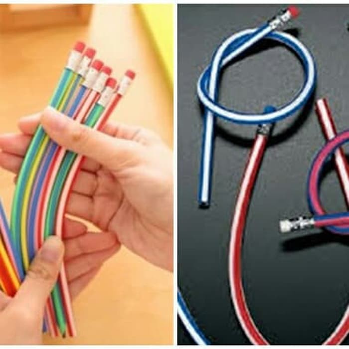 

(18gr) ready stock - Pensil Lentur / Pensil Fleksibel / alat tulis lentur