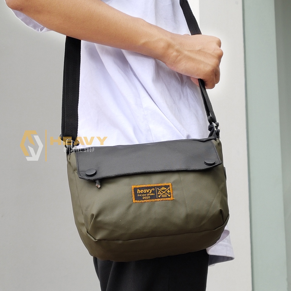 Heavy Slingbag Waterproof - Argle Series - Tas selempang pria heavy