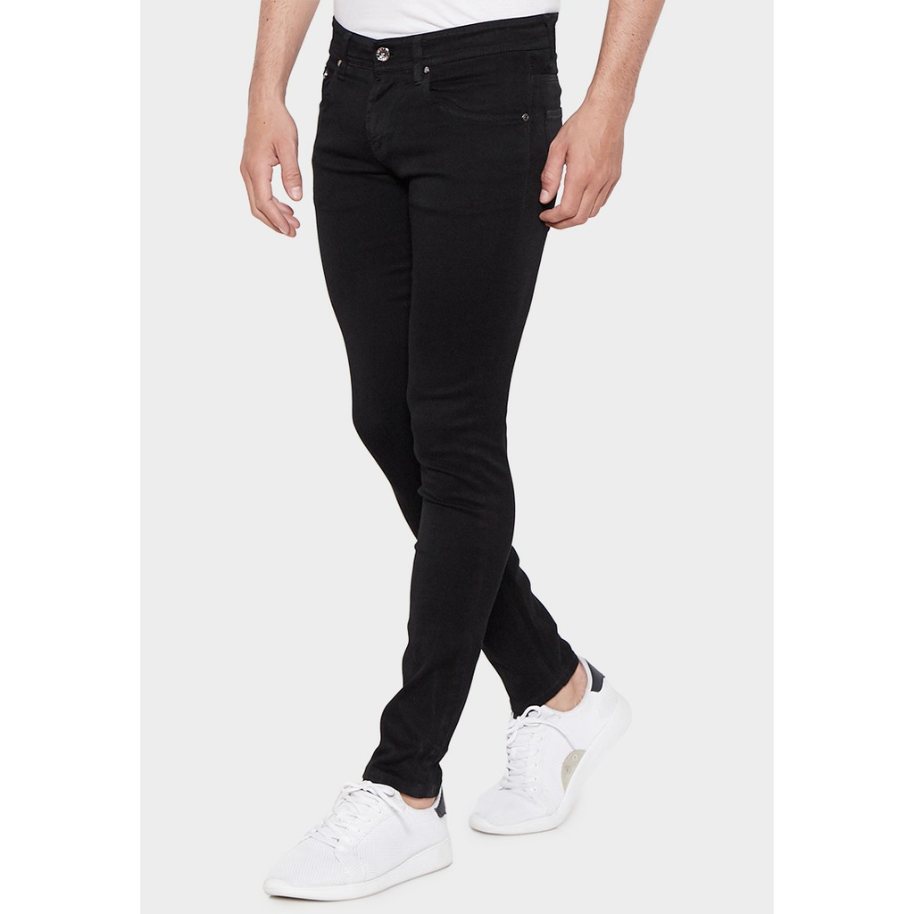 JBBoss Celana Panjang Bravo Denim Stretch Skinny Jeans (Black) / Ramayana Jatinegara