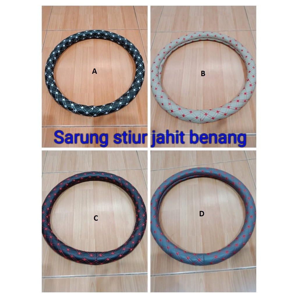 Sarung Setir Mobil Model Jahit Benang