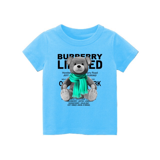 Burberry T-shirt anak Catoon combat Usia 1-8 Tahun