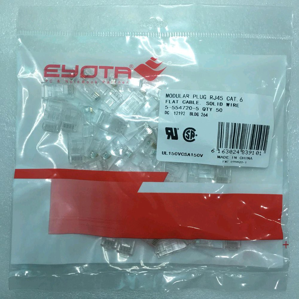 modular RJ45 eyota -jack RJ45 eyota
