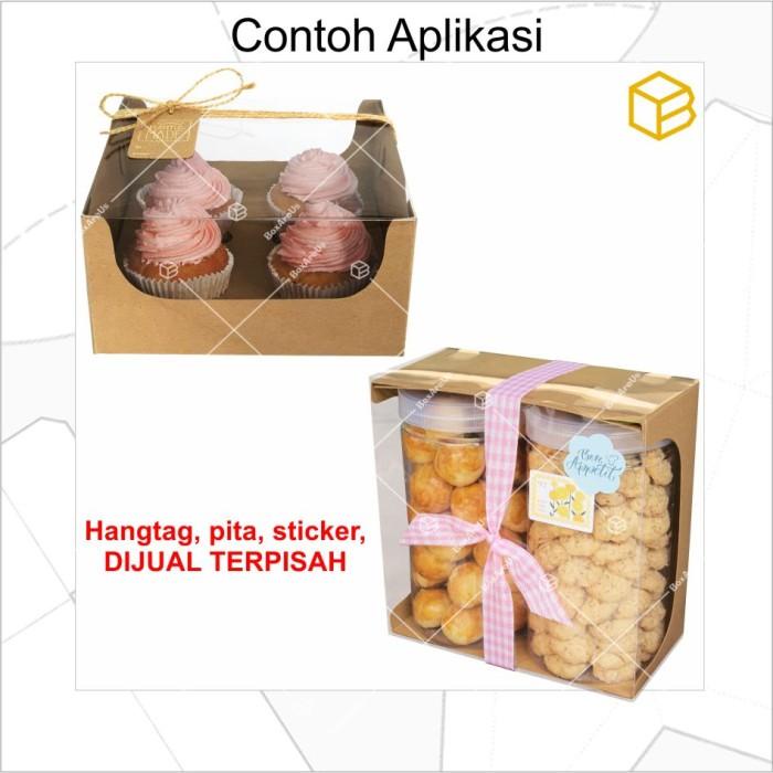 

Dus Cupcake Isi 4 | Box Packaging Muffin Cake Kemasan Roti | Wb181809 012