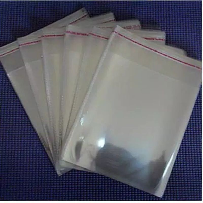 

Plastik Lem OPP Bening Undangan, Plastik Baju OPP isi 50 Lembar