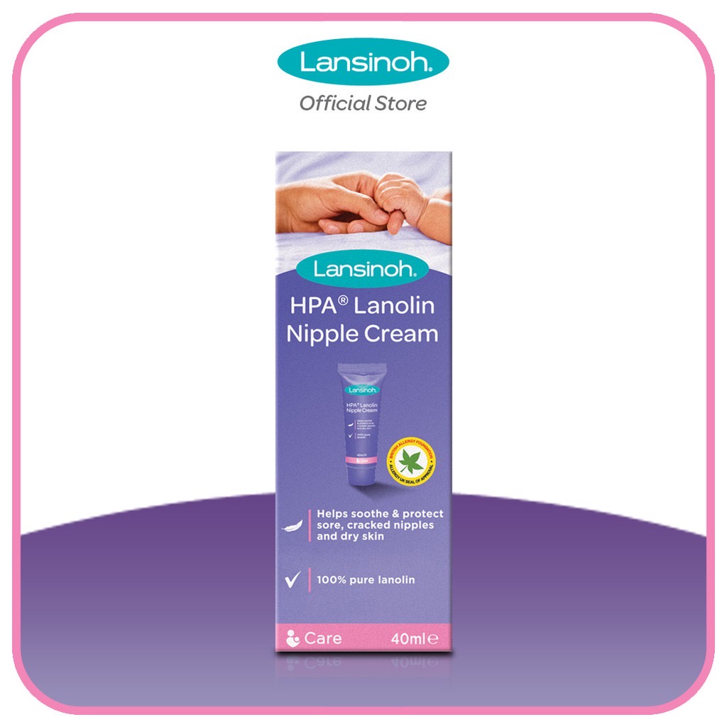 LANSINOH HPA LANOLIN NIPPLE CREAM 40ML