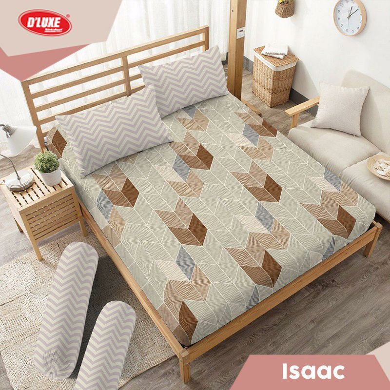 Sprei Kintakun Dluxe Size King 180 X 200 Motif Isaac