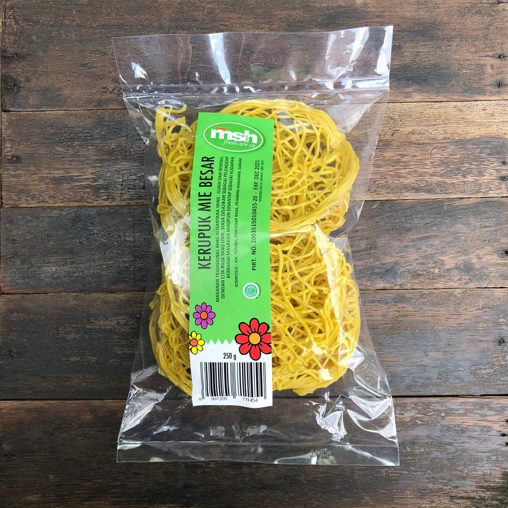 

Premium MSH Kerupuk Mie Besar 250 g